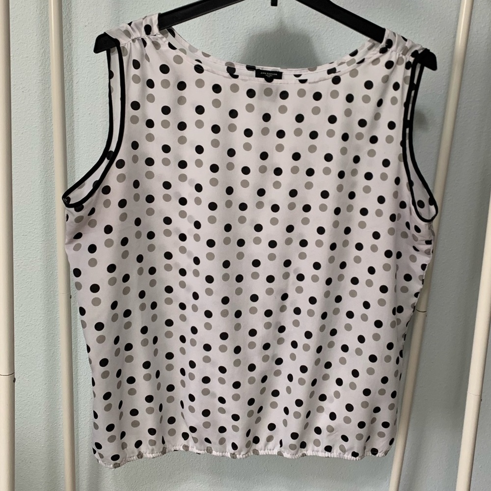 LOFT polka dot tank